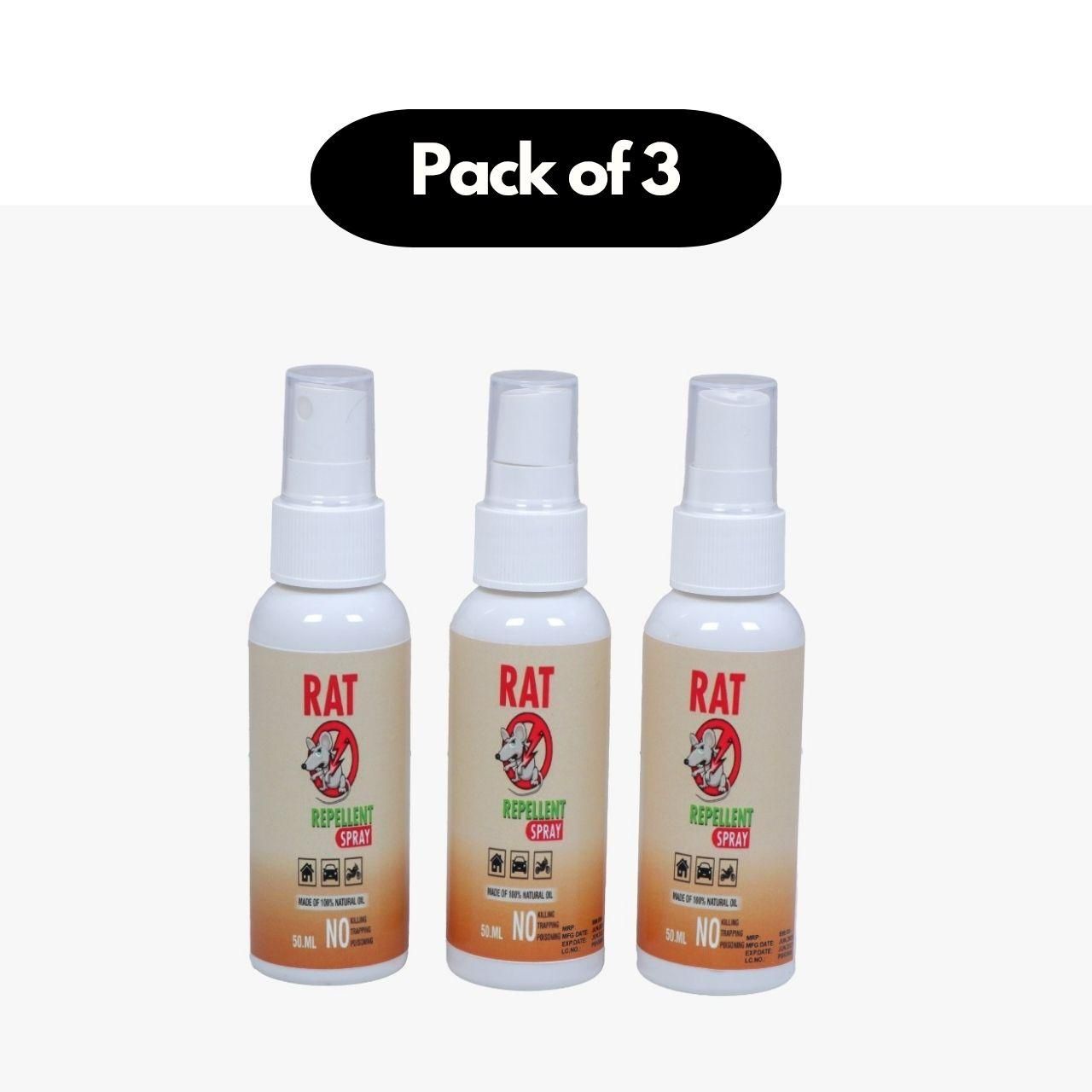 Rat Repellent Spray 50ML Buy 1 Get 2 Free
